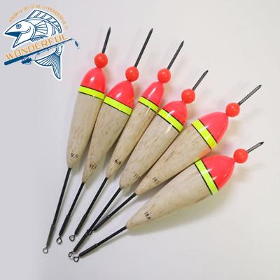 China Environmental Protection 150mm 10g 15g 20g Upright Rock Balsa Balsa Bobber Fishing Float 10g 15g 20g For Sea Fishing for sale