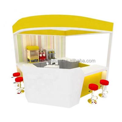 China Strong Creative Corn Popcorn Fast Food Kiosk Perfect Snack Kiosk for sale