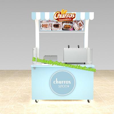 China Modern Multifunctional Street Food Mobile Van Food Cart Price Cafe for sale