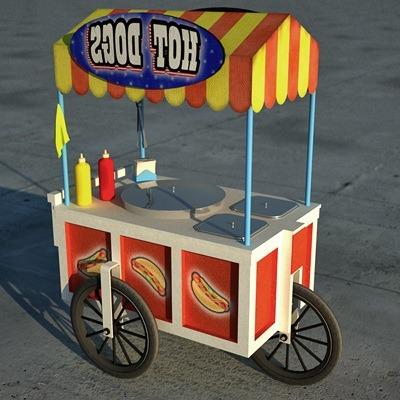 China Customized Modern Commercial Selling Hot Dog Cart Tricycle Cargo Bike for sale