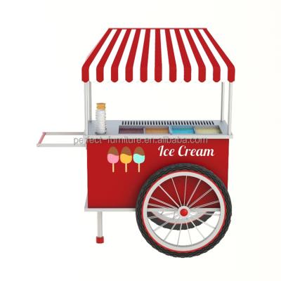 China Modern Outdoor Street Food Cart Mobile Food Truck Ice Cream Van Trailer For Sale for sale