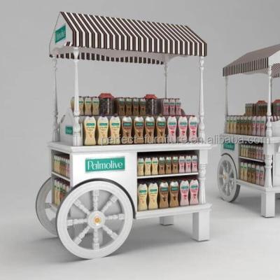 China Strong Juice Cart &Supermarket Display Stand Food Cart for sale