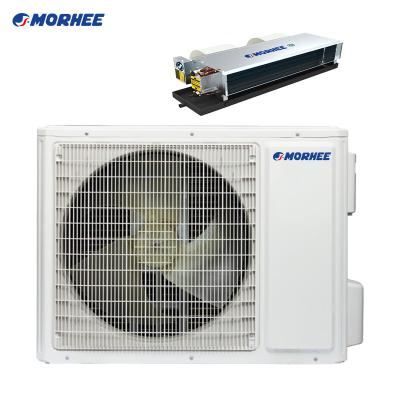 China Morhee 7KW AC Inverter Split Type Air Source Heat Pump Duct Water Heater And Water Heater Outdoor Air Conditioner for sale