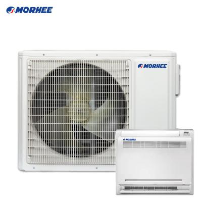 China Outdoor Morhee All In One Air Source To Water Heat Pump R32 DC Inverter Heat Pump Ducted Water Heater And Air Conditioner for sale