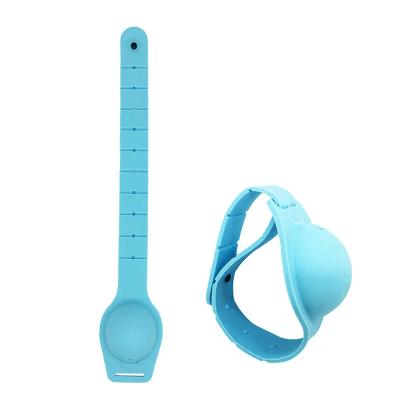 China Outdoor Portable Reusable Silicone Wristband Wrist Band Sanitizer Silicone Wristband Hand Wristband Sterilization Sanitizer for sale