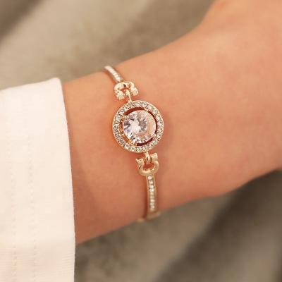 China BOHEMIA fashion hot sale gold bracelet women wild simple diamond bracelet popular luxury diamond bracelet for women for sale