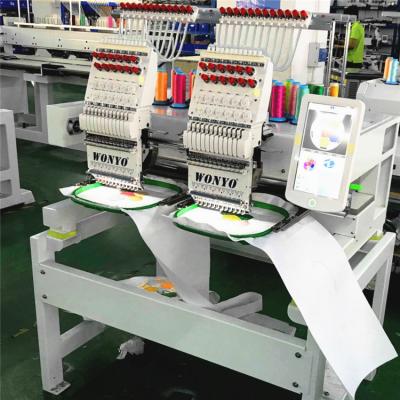 China Garment Shops Portable Wonyo, German Belt, Embroidery Machine Heads Both New Design 2021 for sale