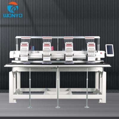 China Hotels WONYO 4 Head Monogram Machine Available In All Sizes Cap Computerized Embroidery Machine 3d Embroidery for sale