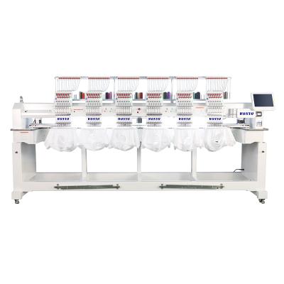 China Factory BUY TO GET 2 FREE industry Wonyo 6 heads 3D automated embroidery machine price for sale for sale