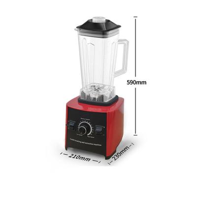 China Commercial Food Portable 6 Blades Heat Juicer Immersion Six Vacuum Cooking Juice Chopper High Speed ​​Kitchen Blender for sale