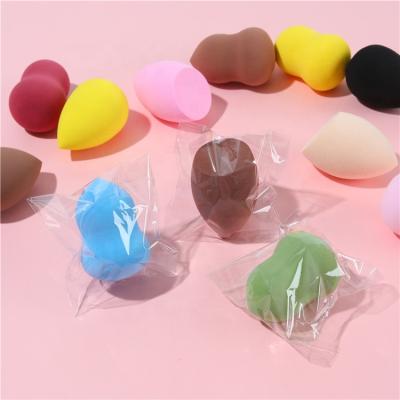 China Original Color Elastic Soft Sponge Makeup Factory Direct Makeup Sponge Blender for sale