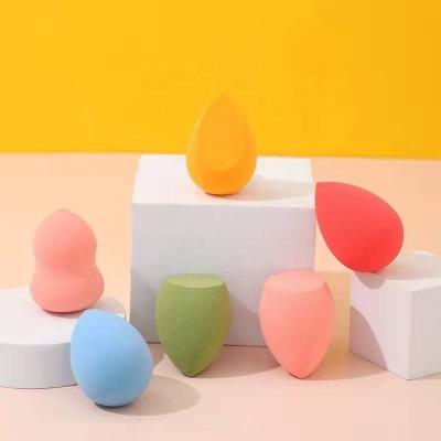 China Hot Sale Facial Clean Quick Clean Reusable Latex Makeup Foundation Rainbow Makeup Sponge Quick Clean Beauty Sponge No for sale