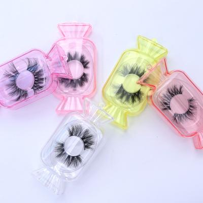 China China Private Label Lashes Handmade 3D Fur Rendered Natural Long With Box Customized Silk Eyelash for sale