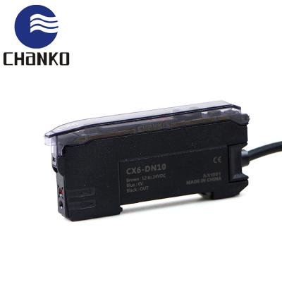 China Ray Sensor CHANKO factory direct sale 12V PNP switch optical fiber photoelectric sensor for sale