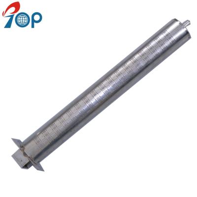 China Corrosion Resistance Stainless Steel Gas Fireplace Heater 50mm Straight Tube Burners for sale