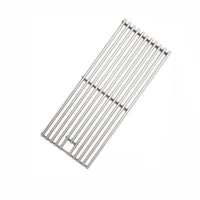 China Easily Cleaned Heavy Duty Stainless Steel Wire Rod BBQ Grill Cooking Grate With Finger Hole for sale