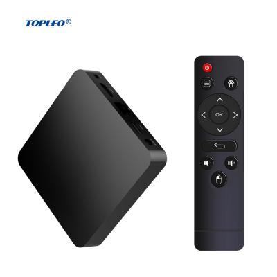 China 2021 china 4k 2021 allwinner h3 h313 HD Topleo I96N smart android smart tv box high speed tv box for sale