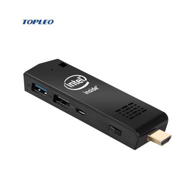 China For Business T5 2.4G/5G wifi Intel Atom Cherry Trail Z8350 Mini PC Stick Support Desktop Computer for sale