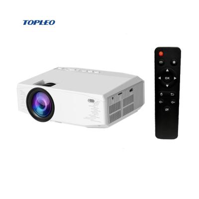 China Short Throw 80 Lumens 3D Hologram 4K LED Video 1080P Android OS Desktop Projector with IR Remote Control for sale