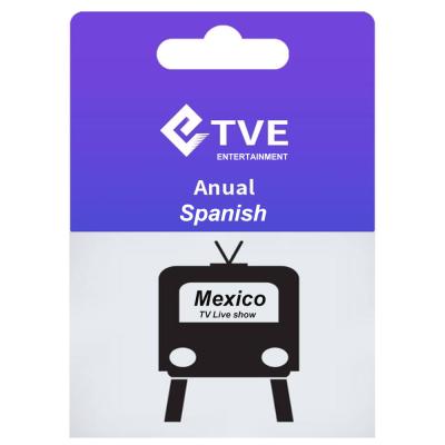 China Yearly tve tve spanish codigo gift card for android smart tv for sale