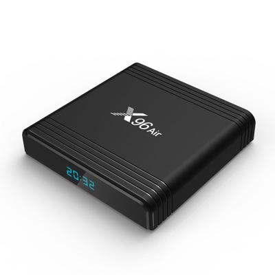 China Newest CPU Amlogic S905X3 2019 latest chipset X96 iptv 4k android box amlogic air 4gb 32gb 64gb s905x3 tv box for sale