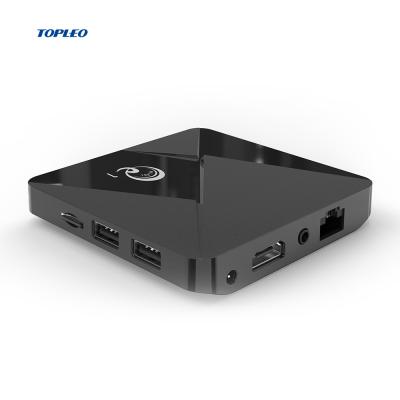 China Rockchip RK3228A 4K Mini Update Q1 Logo Cheapest Topleo Smart Box Android TV Box for sale