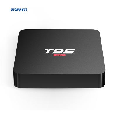 China Support Adobe Flash 10.1 or above Android 10 TV box T95 commercial chip allwinner H3 quad core 2gb super RAM 4k TV smart box for sale