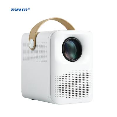 China Cheap Game 4k Mini Portable Home Led Projector Proyector Topleo Hd Internet Usb Beamer Built-in Multimedia Smart Android Projector for sale