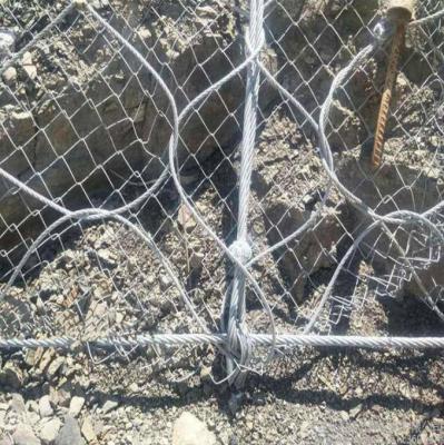 China Chain Link Metal Mesh Slope Protective Wire Rope Rope Rockfall Rockfall Net Passive Ring Network for sale