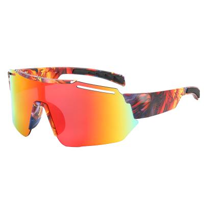 China 2021 New UV400 Sport Sunglasses Sports Glasses Men Cycling Bike Sunglasses Sports Bicycle Eyewear for sale