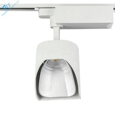 China Desktop competitive price 4 wire 3 phase cob 35w led track light for clothing store for sale