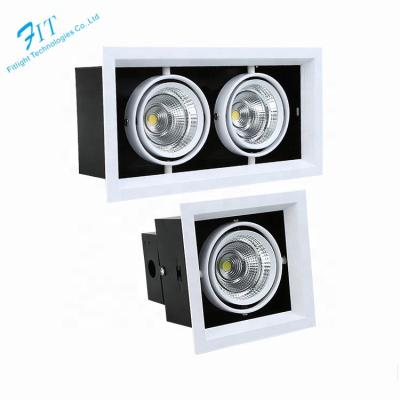 China China Professional Aluminum Made Desk Led 2*18W 2 Heads Grill Light for sale