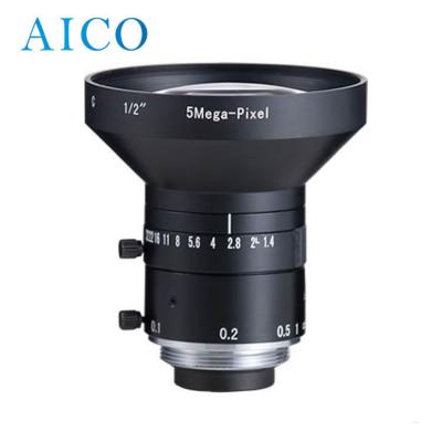 China 1/2” 4mm C iris F1.4 5mega-pixel 4.0mm manual mount lens AC0414M5M for sale