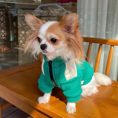 China Halloween Pet Cosplay Puppy Viable Red 456 Hoodie Green Coat For Dog Squid Game Costume for sale