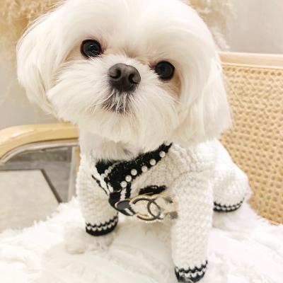 China Customized Sustainable Knitwear Classic Pet Knitted Winter Sweater Diversified Dog Sweater for sale