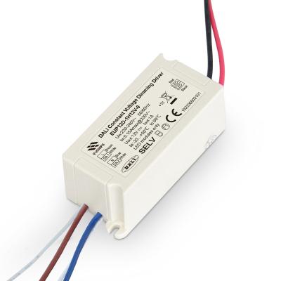 China Plastic Durable Using 220-240V Dali Led Constant Voltage Dimming Driver for sale