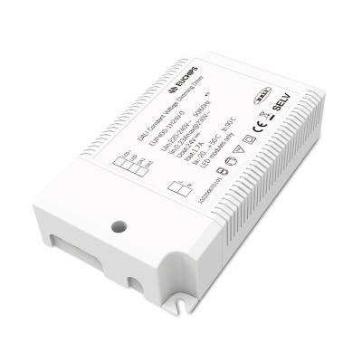 China Plastic Commercial Spotlight Dimming Range 1%-100% DALI Dimmabble Constant Voltage 24V Led Driver for sale