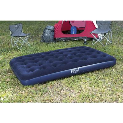 China Portable Outdoor Hiking Camping Backpacking Lightweight PVC Fiber Camping Mat 2 Person Squishy Mattress for sale