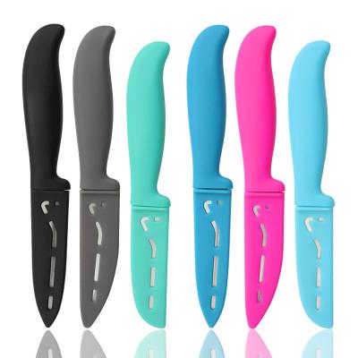 China Free Sample Disposable 3 Piece Colorful Knife Set Knife Set Pink Knife Set Colorful for sale