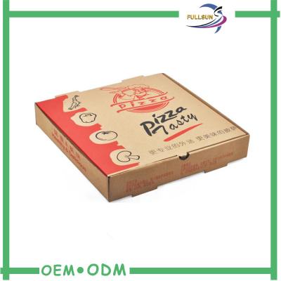 Chine Mini boîtes de papier ondulées faites sur commande pour l'emballage de carton/pizza à vendre