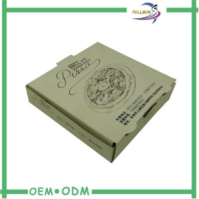 China Logo Printed Kraft Paper Box / Corrugated Food Packaging Easy Fold for sale