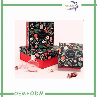 China Delicate Paper Package For Cosmetic Gift Box And Perfume / Essential Oil Box for sale