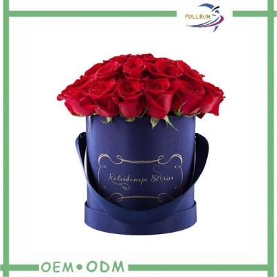 China Caja de regalo de empaquetado cuadrada de la entrega de lujo de Rose con mate/la laminación del lustre en venta