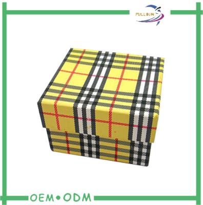 China Decorative Watch Storage Box Matte Lamination Handmade Rigid Packaging for sale