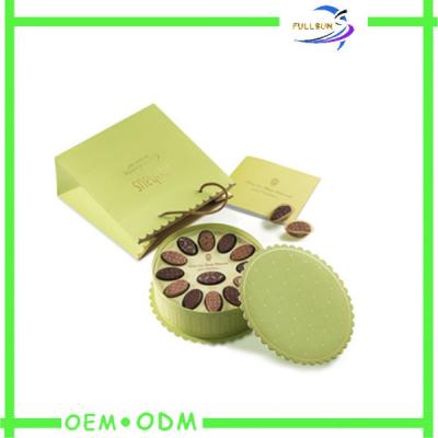 China Customized Chocolate Gift Boxes Packaging Grey Chipboard OEM for sale