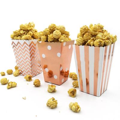 China Best Price Recyclable B047 Personalized Lovely Party Gift Popcorn Box for sale