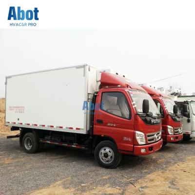 China Transport Freezer Food Refrigerated Trucks For Sale In California Refrigerator Units / Truck for sale