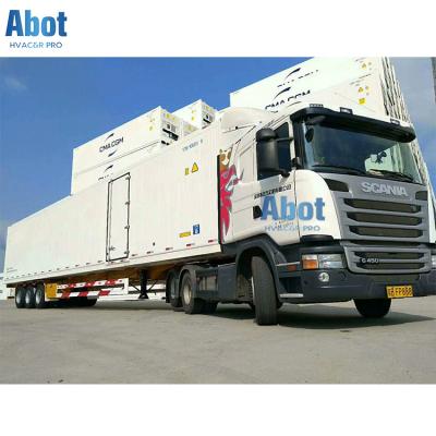 China Transport Freezer Food Fridge For Meat Box Truck Miami Refrigerated Insulated Refrigerated Van Truck for sale