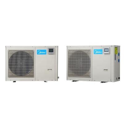 China R32 R410 air source hot water monoblock DC inverter heat pump commercial heating cooling air conditioner for sale