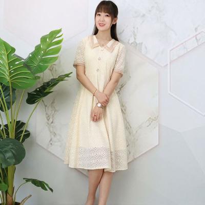 China Most Useful Breathable Lace Cheap Casual Dress Fashion Mid Length Womens Dress for sale